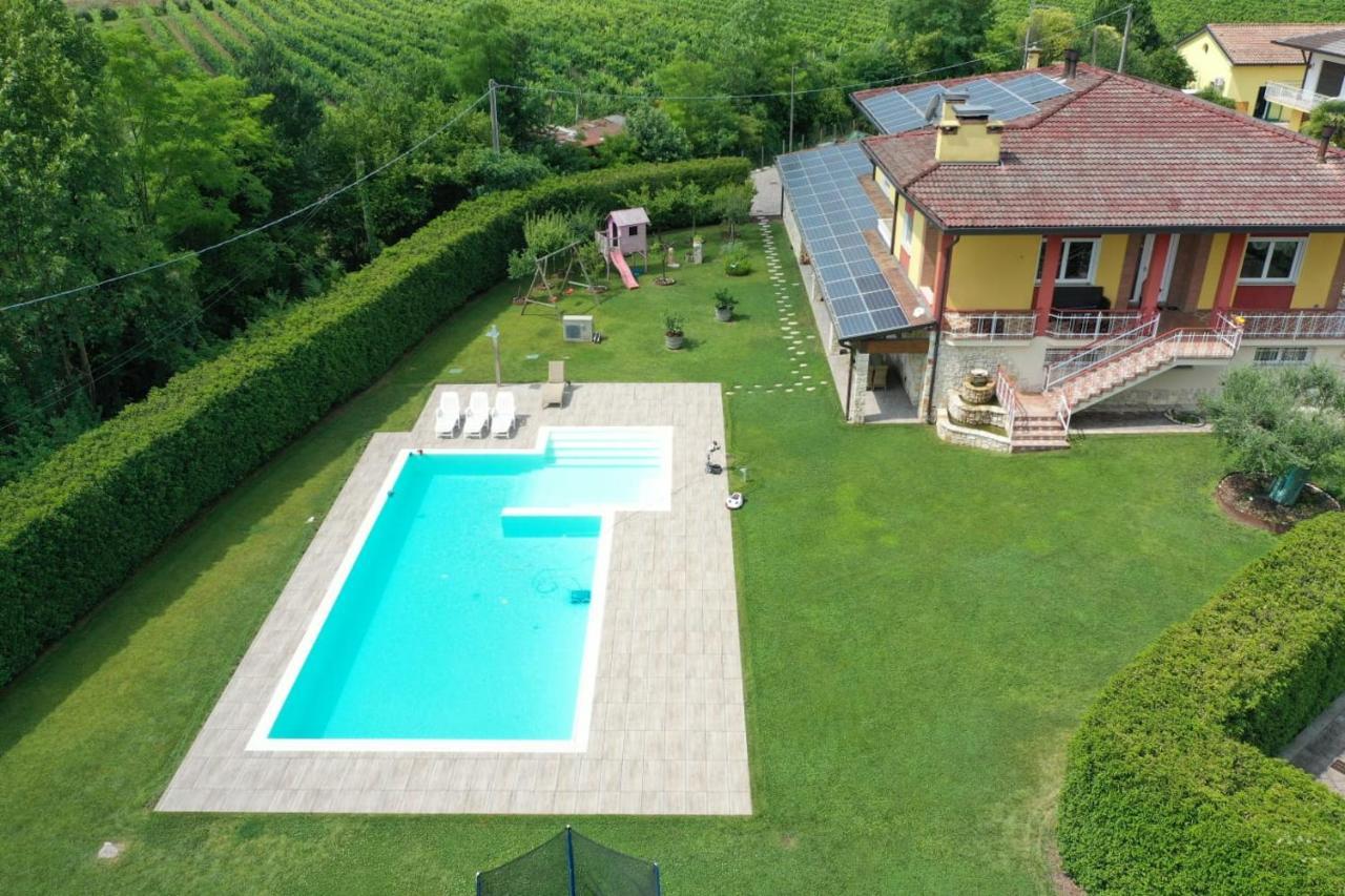 Wanderlust Apt In Villa Con Piscina - 45 Min Venezia - Zona Unesco San Pietro Di Feletto Eksteriør billede